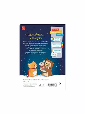 RAVENSBURGER | Buch - Ein Hamster im Weihnachtsglück | 